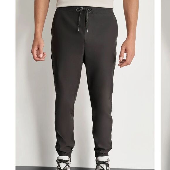 DKNY ESSENTIAL TECH JOGGER  size L gray NWT‎ - Picture 1 of 7